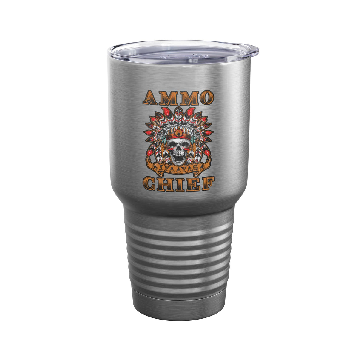 AMMO Chief Skull Headdress Tundra Tumbler, 30oz