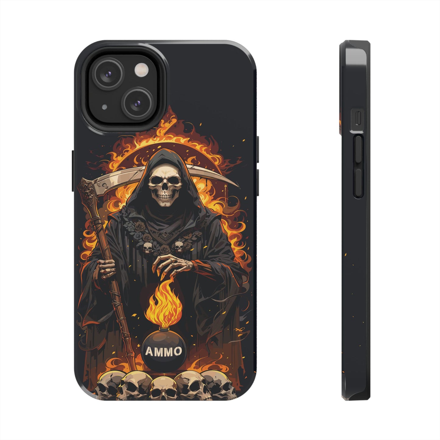 USAF AMMO Grim Reaper Pisspot Tough Phone Cases