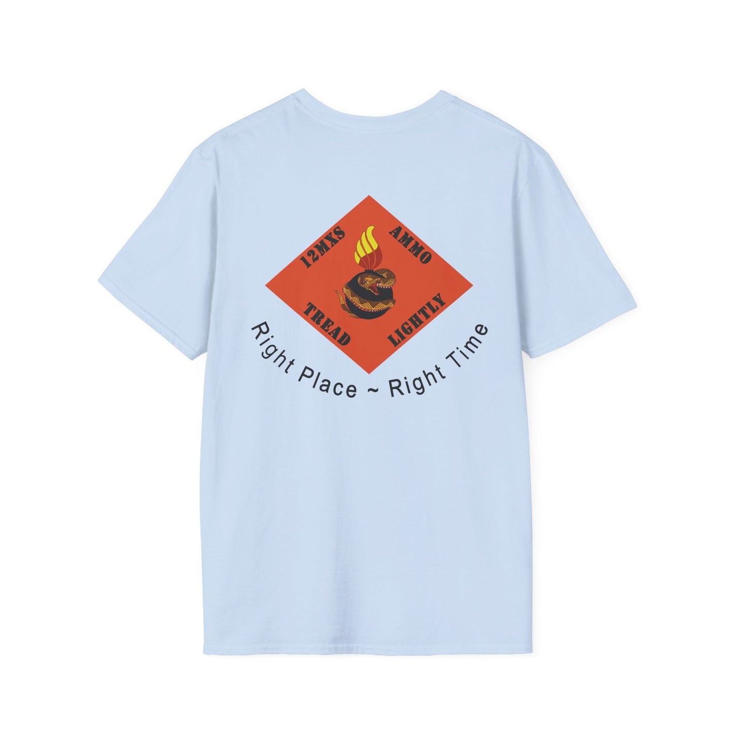 Randolph AFB AMMO Light Color Morale Unisex Softstyle T-Shirt