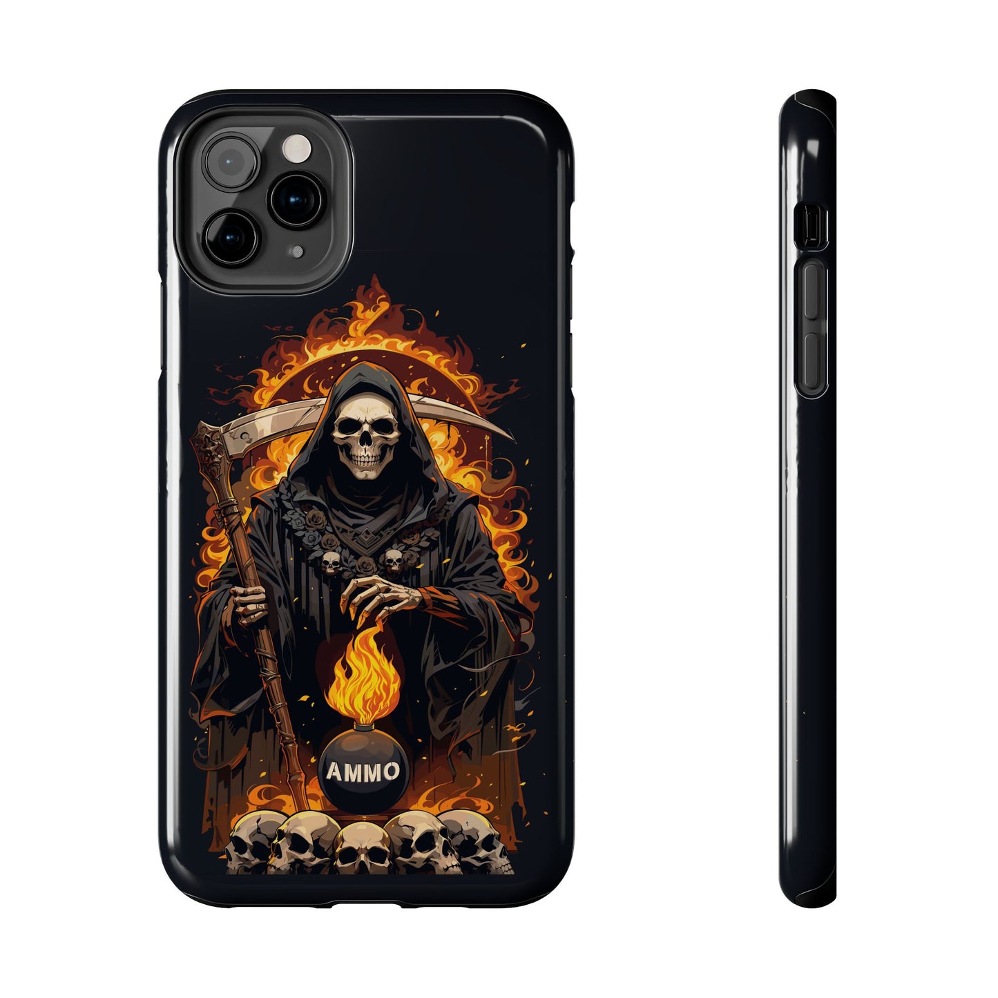 USAF AMMO Grim Reaper Pisspot Tough Phone Cases