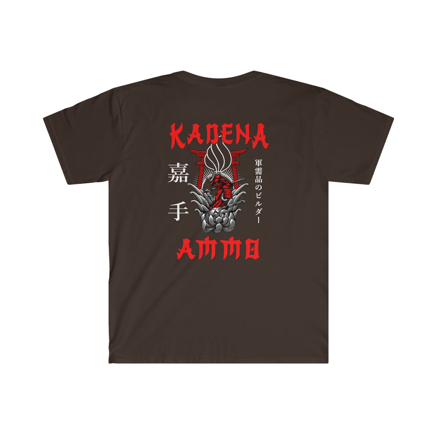 Kadena AMMO Samurai Katana Torii Gate Pisspot Unisex Softstyle T-Shirt