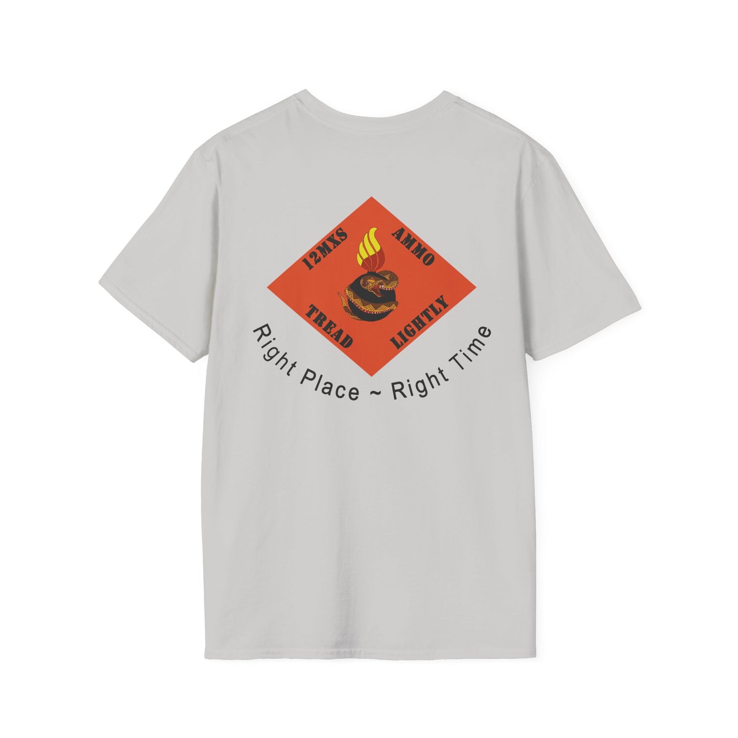 Randolph AFB AMMO Light Color Morale Unisex Softstyle T-Shirt