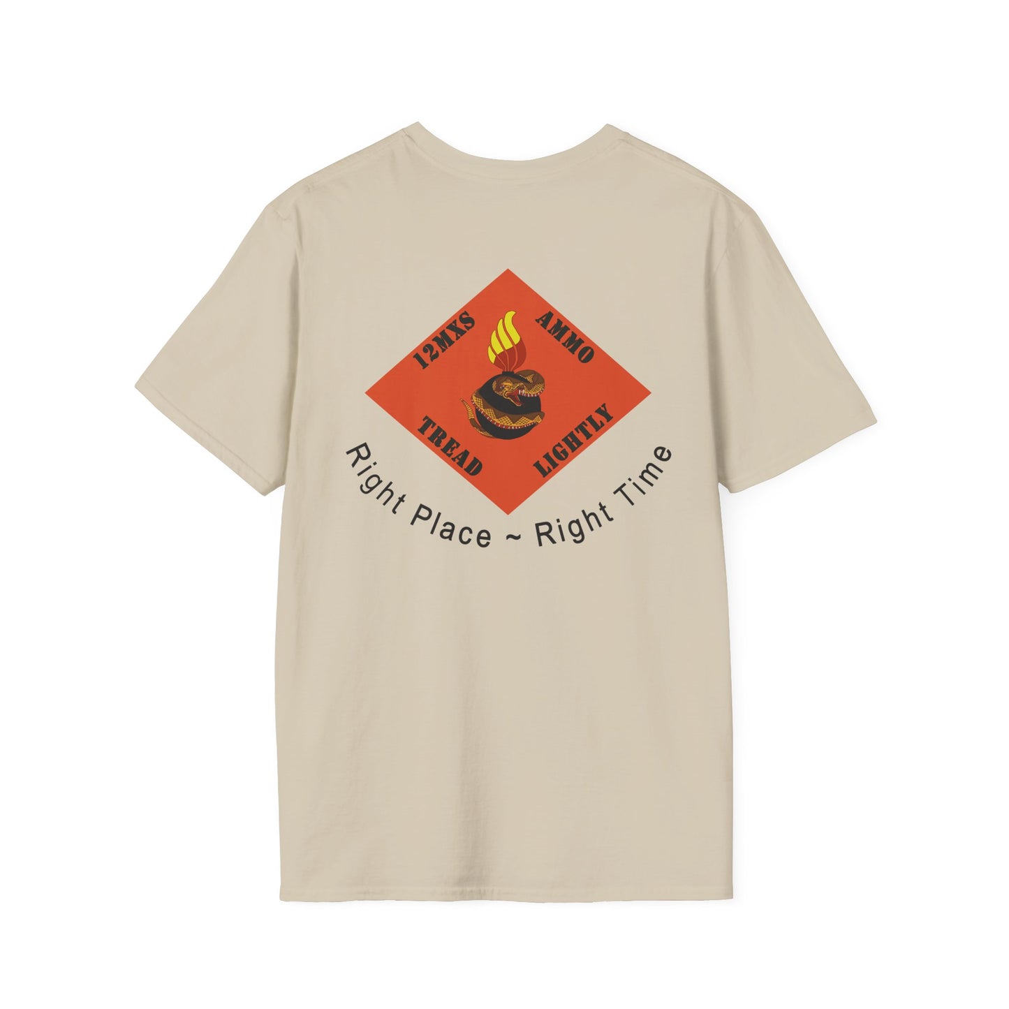 Randolph AFB AMMO Light Color Morale Unisex Softstyle T-Shirt