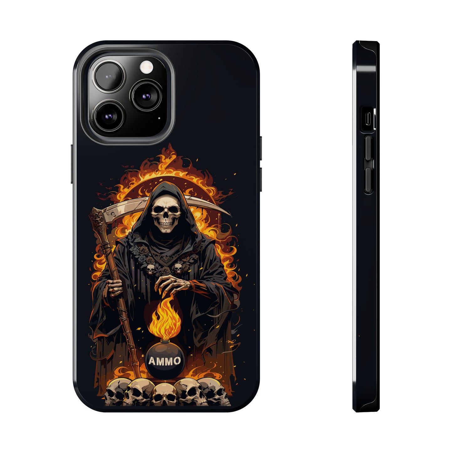 USAF AMMO Grim Reaper Pisspot Tough Phone Cases
