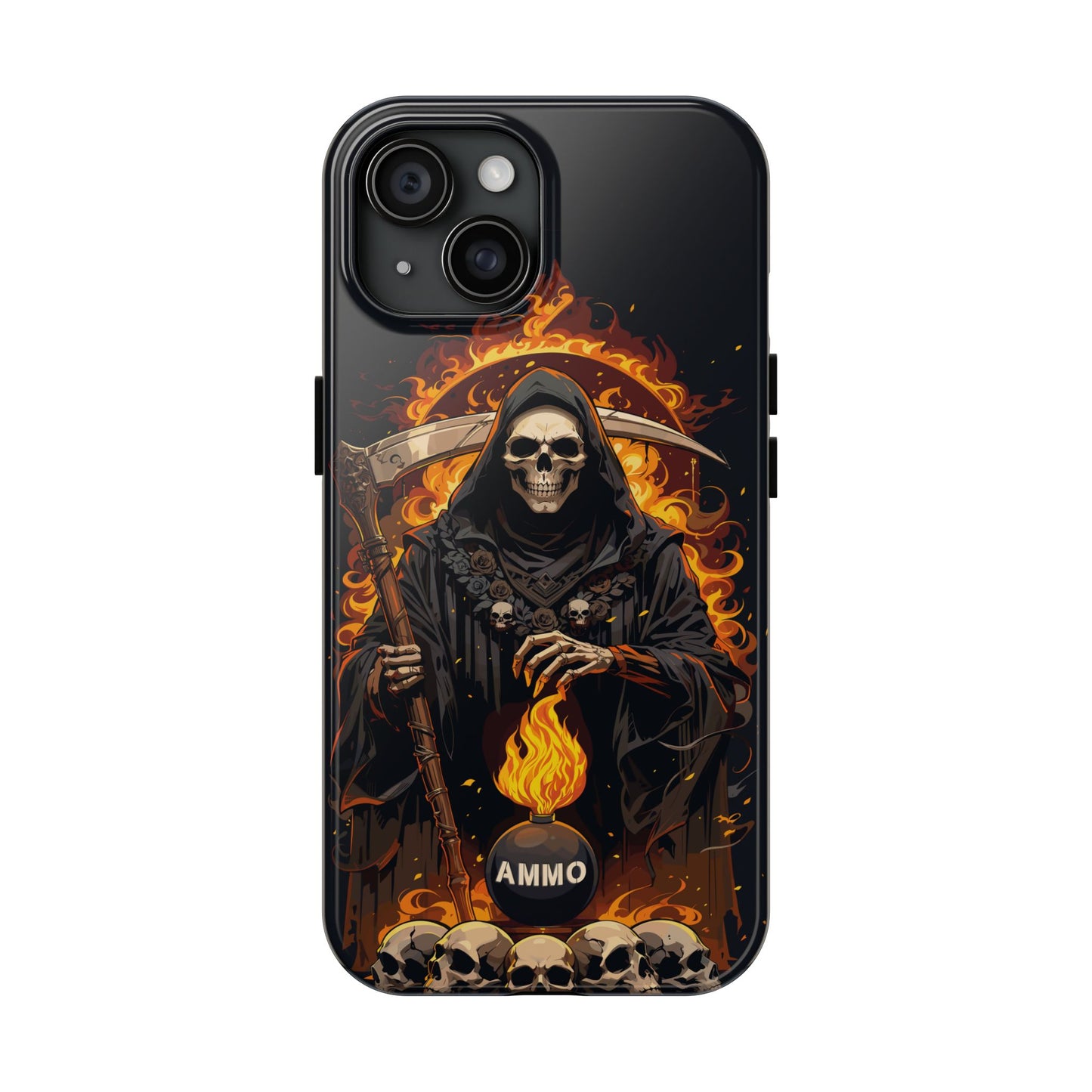USAF AMMO Grim Reaper Pisspot Tough Phone Cases