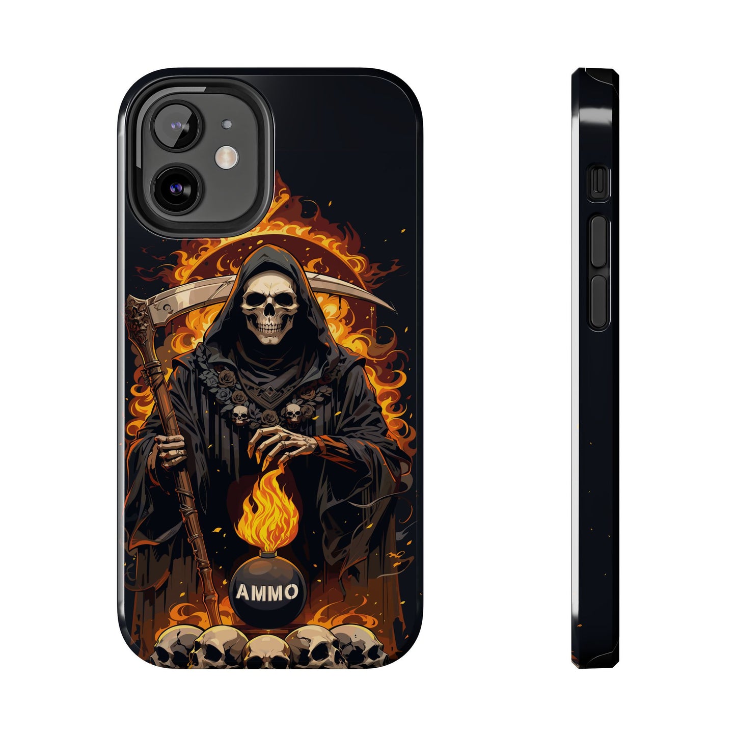 USAF AMMO Grim Reaper Pisspot Tough Phone Cases