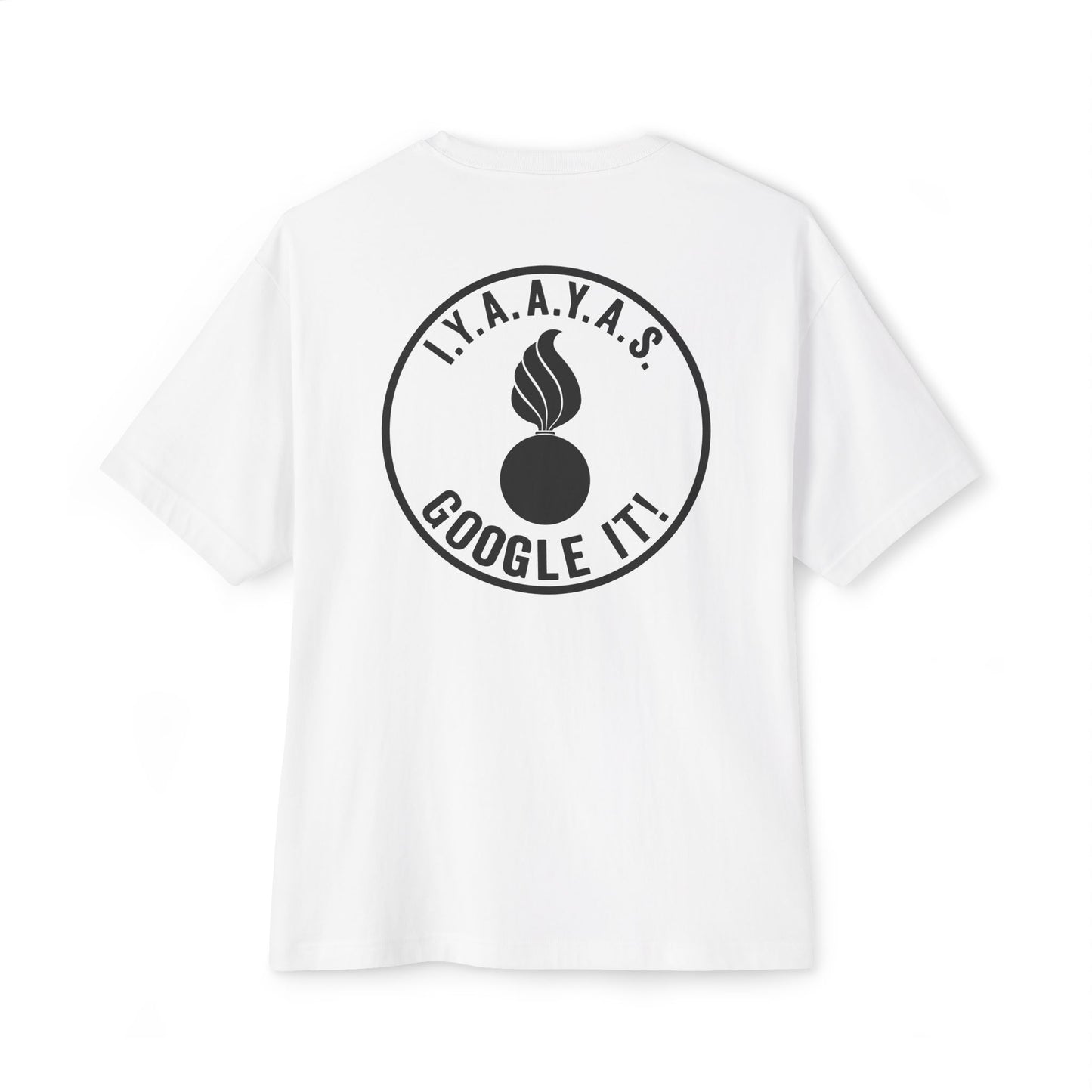 USAF AMMO IYAAYAS Google It With Pisspot Unisex Oversized Boxy Tee