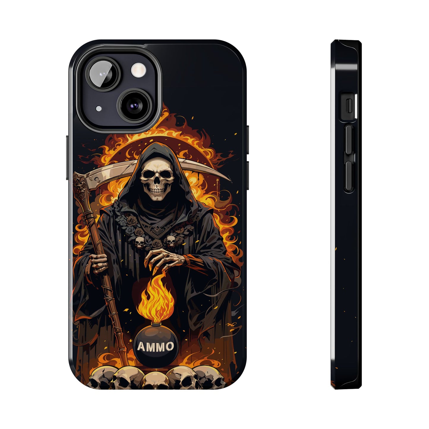 USAF AMMO Grim Reaper Pisspot Tough Phone Cases