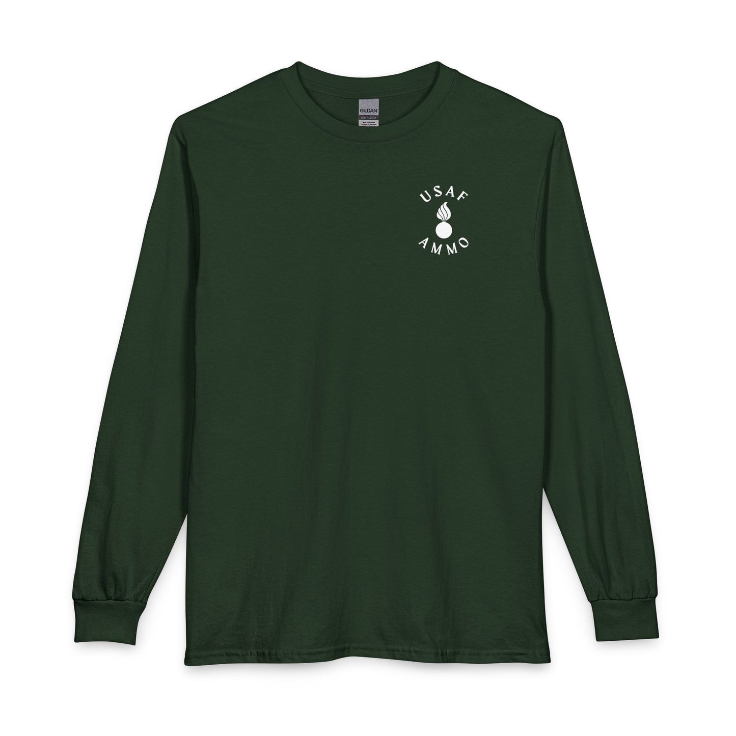 USAF AMMO Troop Crossed With An Octopus Middle Finger Version Unisex Long Sleeve T-Shirt