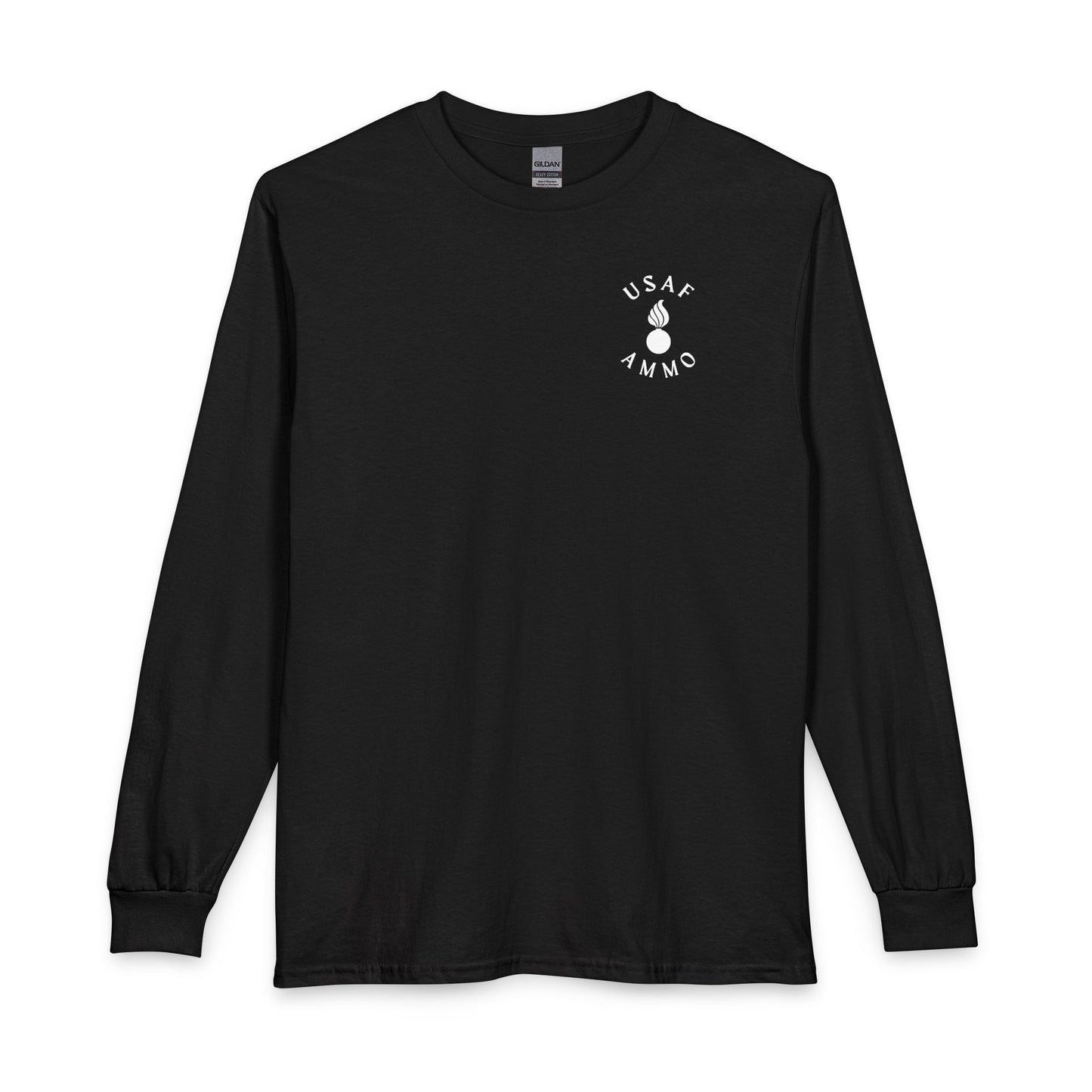 USAF AMMO Troop Crossed With An Octopus Middle Finger Version Unisex Long Sleeve T-Shirt