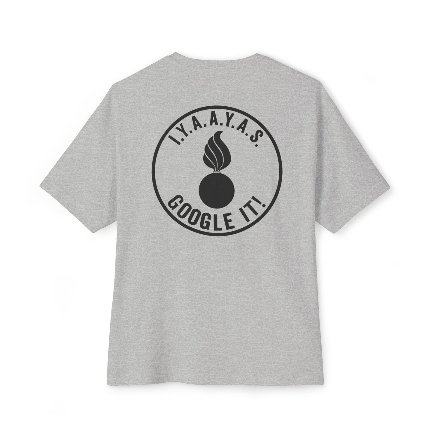 USAF AMMO IYAAYAS Google It With Pisspot Unisex Oversized Boxy Tee