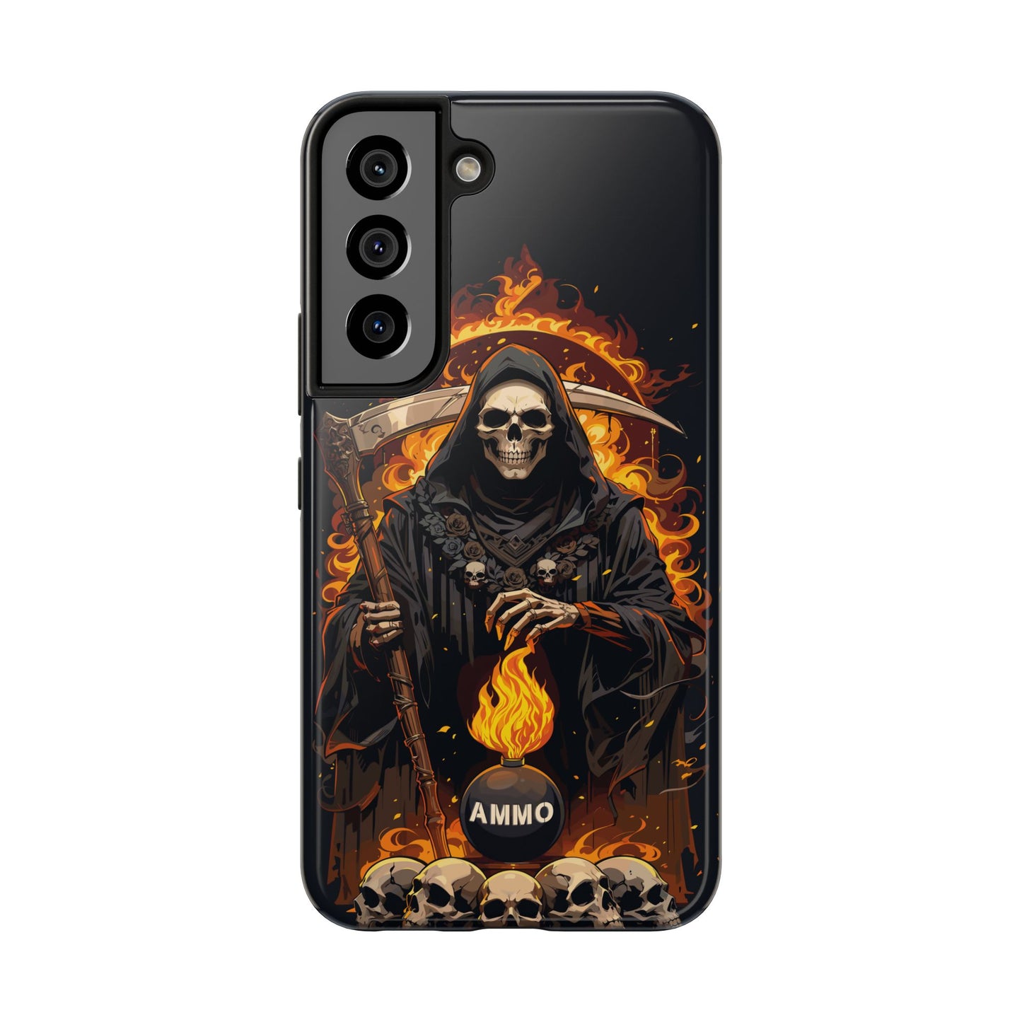 USAF AMMO Grim Reaper Pisspot Tough Phone Cases