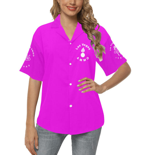 USAF AMMO Grim Reaper 2026 Las Vegas AVA Pisspots IYAAYAS Pink V3 Womens Version Event Hawaiian Shirt