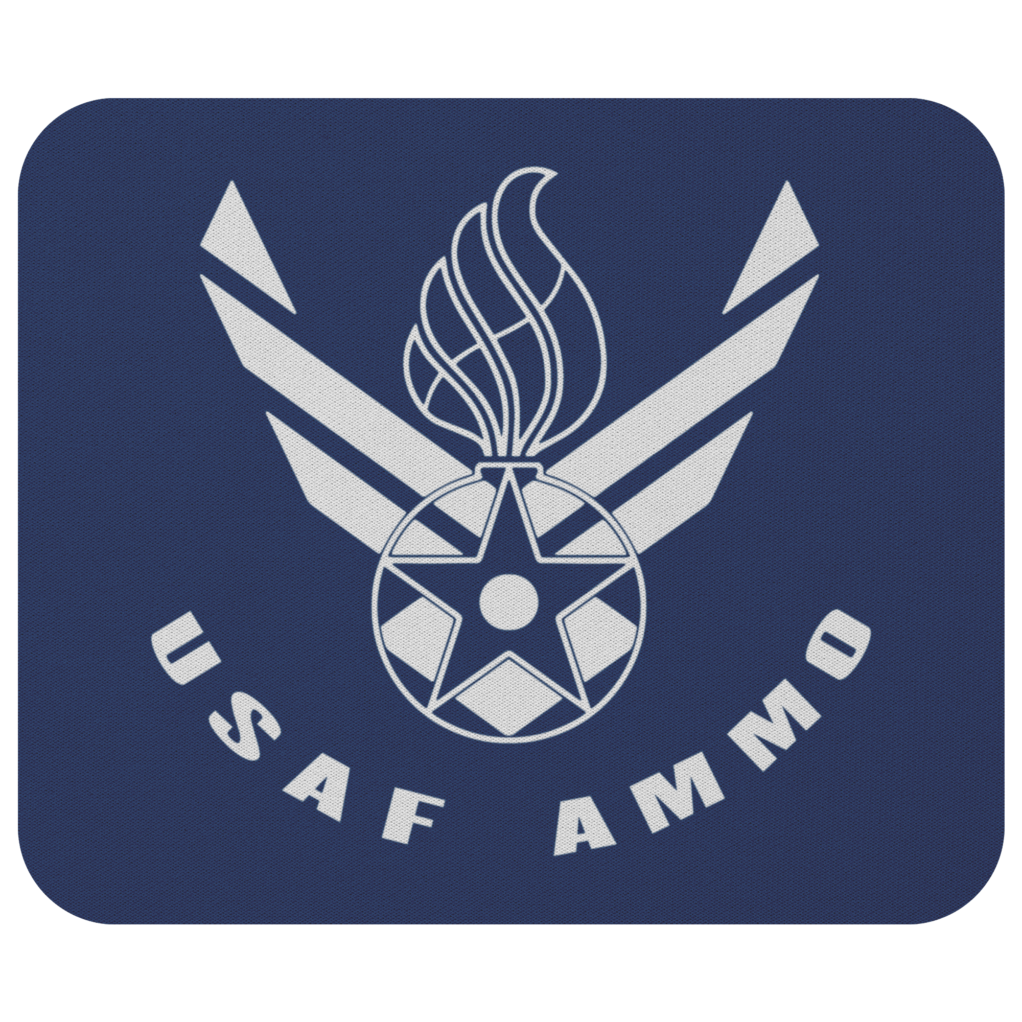 AF Vector Combined With Pisspot USAF AMMO Arched Lower Text Mousepad ...