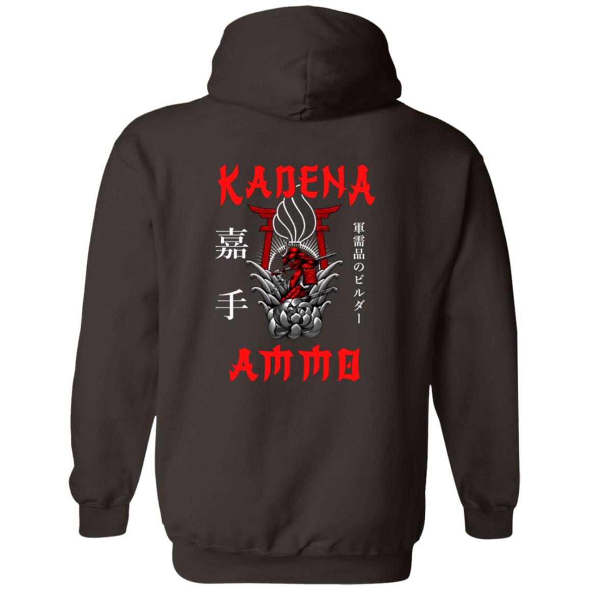 Kadena AMMO Samurai Sword Pisspot Japanese Torii Gate Pullover Hoodie