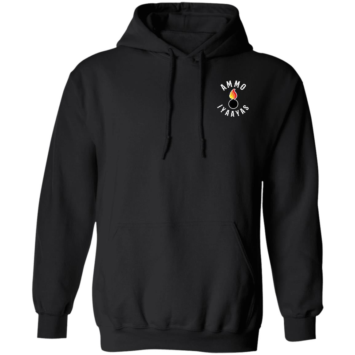 USAF AMMO IYAAYAS Grim Reaper Sickle Flaming Pisspot Explosion Pullover Hoodie