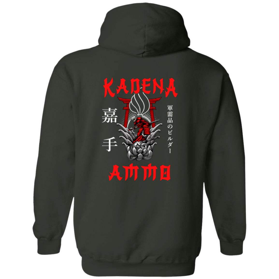 Kadena AMMO Samurai Sword Pisspot Japanese Torii Gate Pullover Hoodie