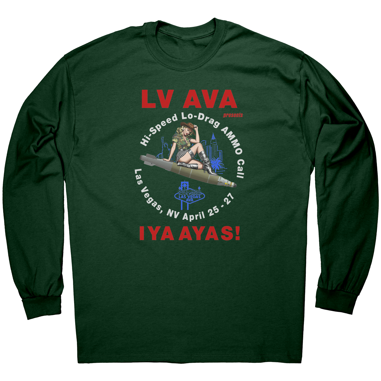 LV_AVA_Hi-Speed_Lo-Drag_AMMO_Call_Pin-Up_Forest_Green_Mockup.png