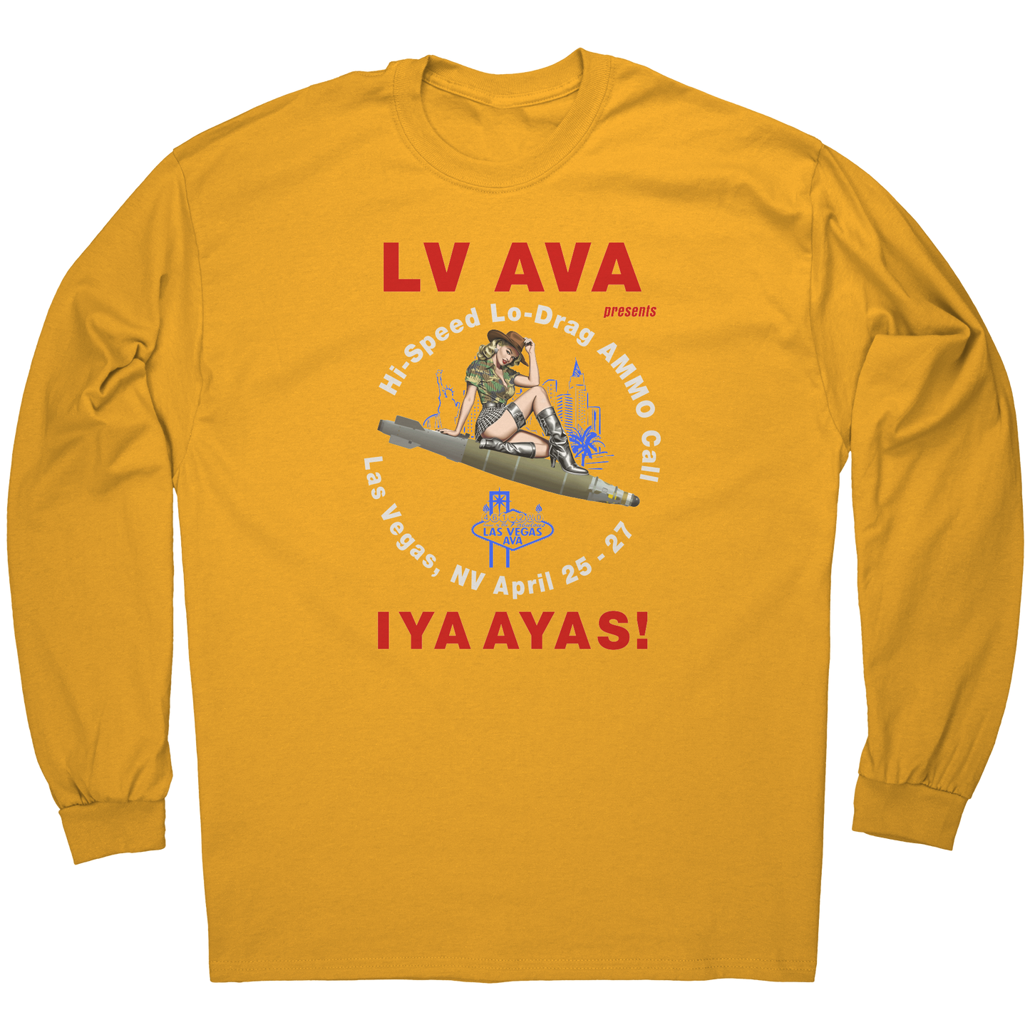 LV_AVA_Hi-Speed_Lo-Drag_AMMO_Call_Pin-Up_Gold_Mockup.png