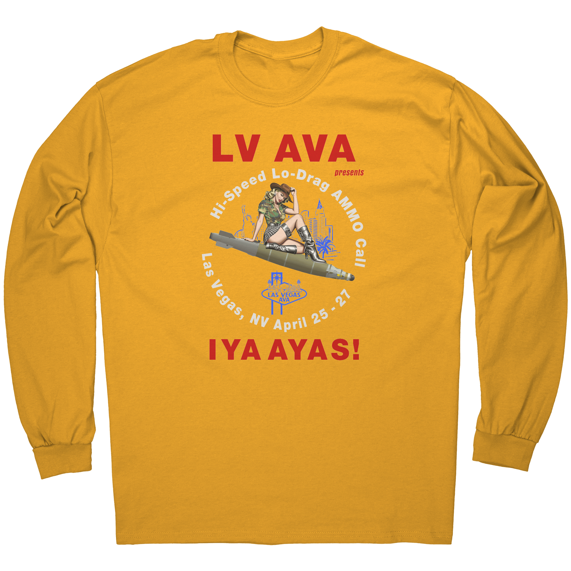 LV_AVA_Hi-Speed_Lo-Drag_AMMO_Call_Pin-Up_Gold_Mockup.png