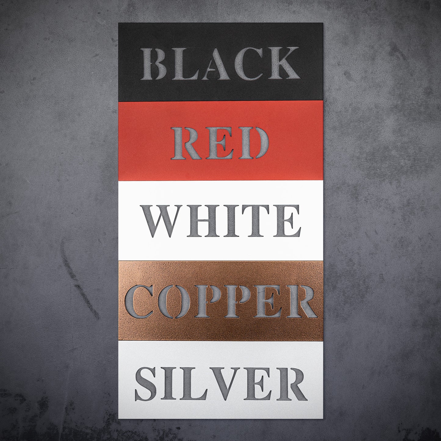 Russ Williams Center of Excellence  Die Cut Hanging Metal Wall Sign