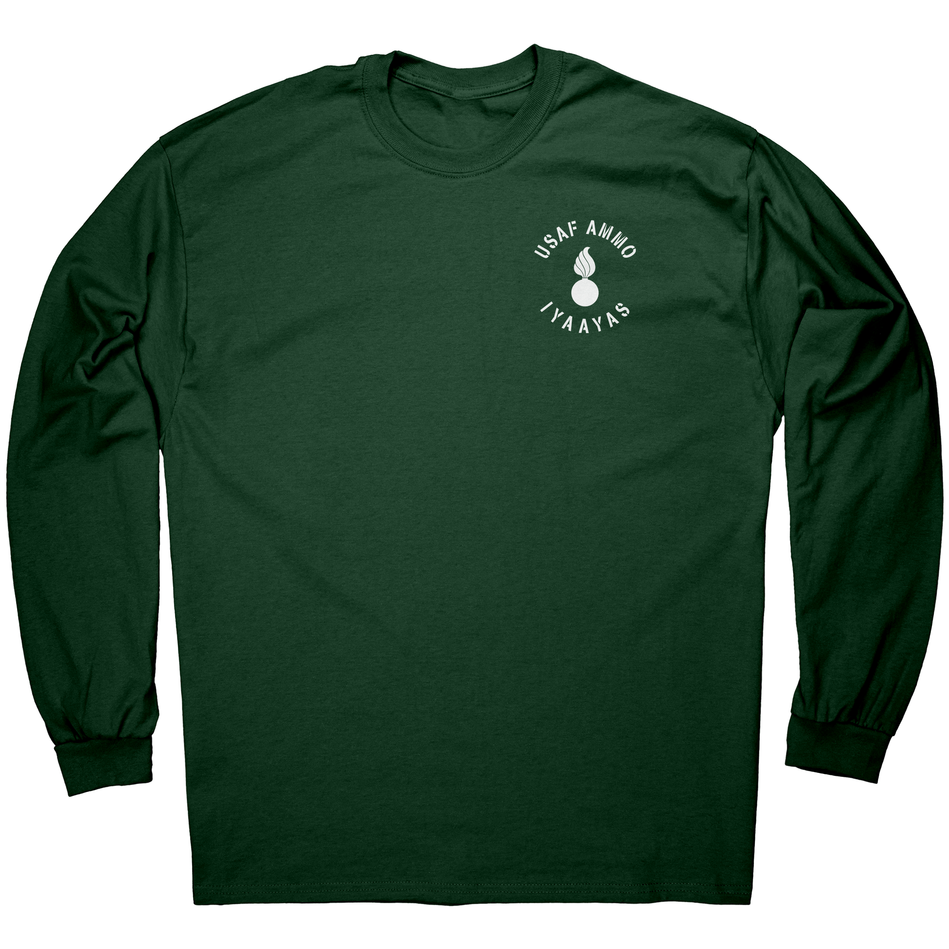 USAF_AMMO_Flechettes_When_You_Care_Enoug_Forest_Green_Mockup.png