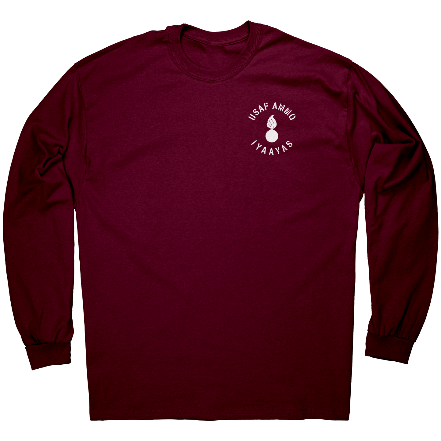 USAF_AMMO_Flechettes_When_You_Care_Enoug_Maroon_Mockup.png