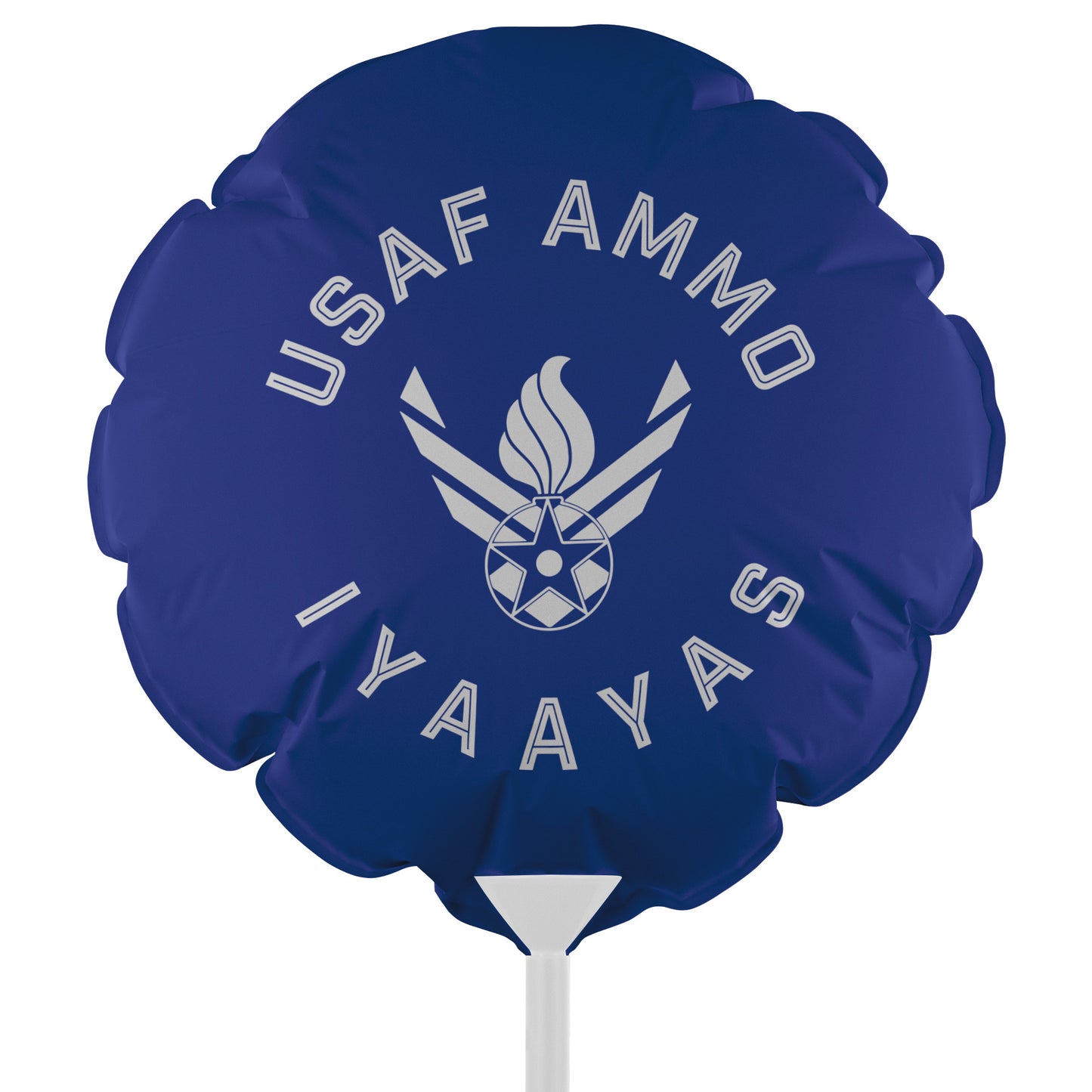 USAF AMMO Vector Logo Combined With Pisspot IYAAYAS Balloons