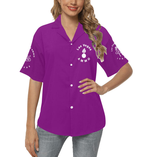 USAF AMMO Grim Reaper 2026 Las Vegas AVA Pisspots IYAAYAS Purple V3 Womens Version Event Hawaiian Shirt