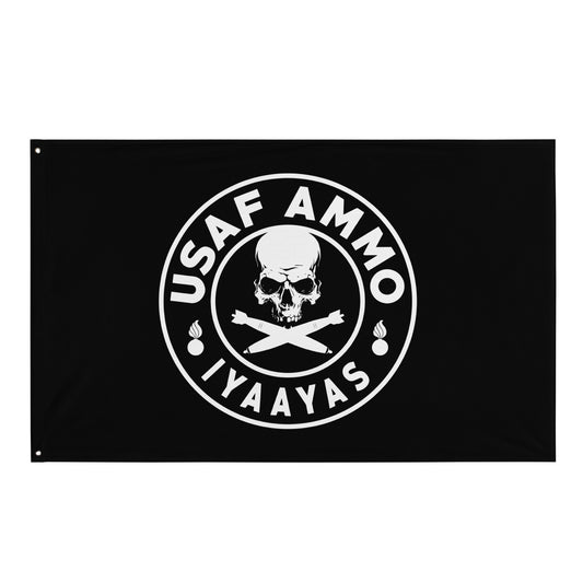 AMMO Pirate One-Sided Wall Flag