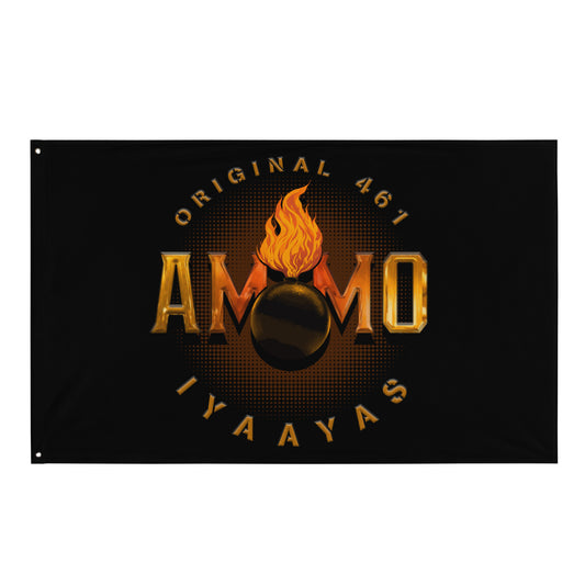 Original 461 AMMO IYAAYAS Glowing Pisspot One-Sided Wall Flag