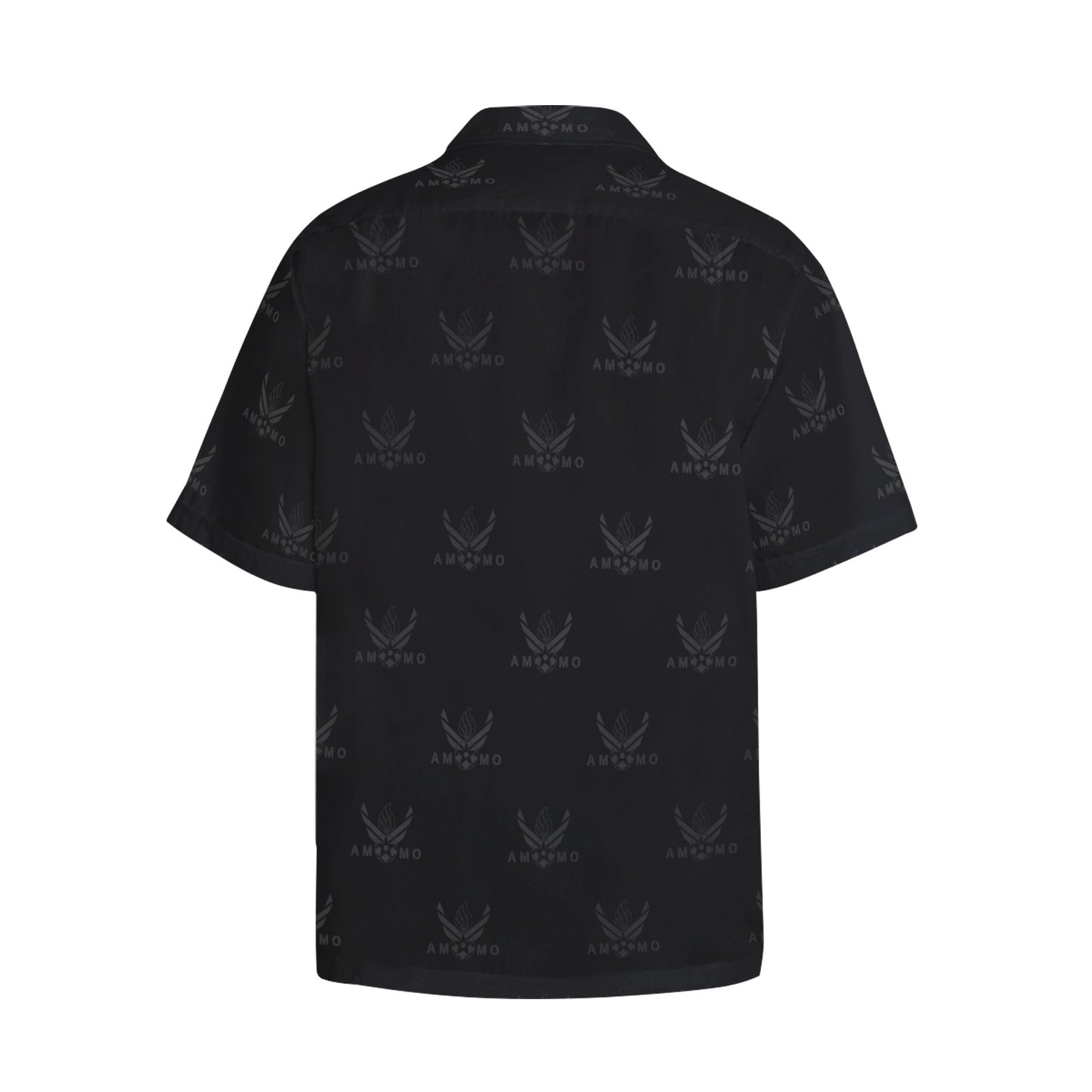 USAF AMMO with IYAAYAS Official Mens Hawaiian Shirt Basic Version With Left Chest Pocket