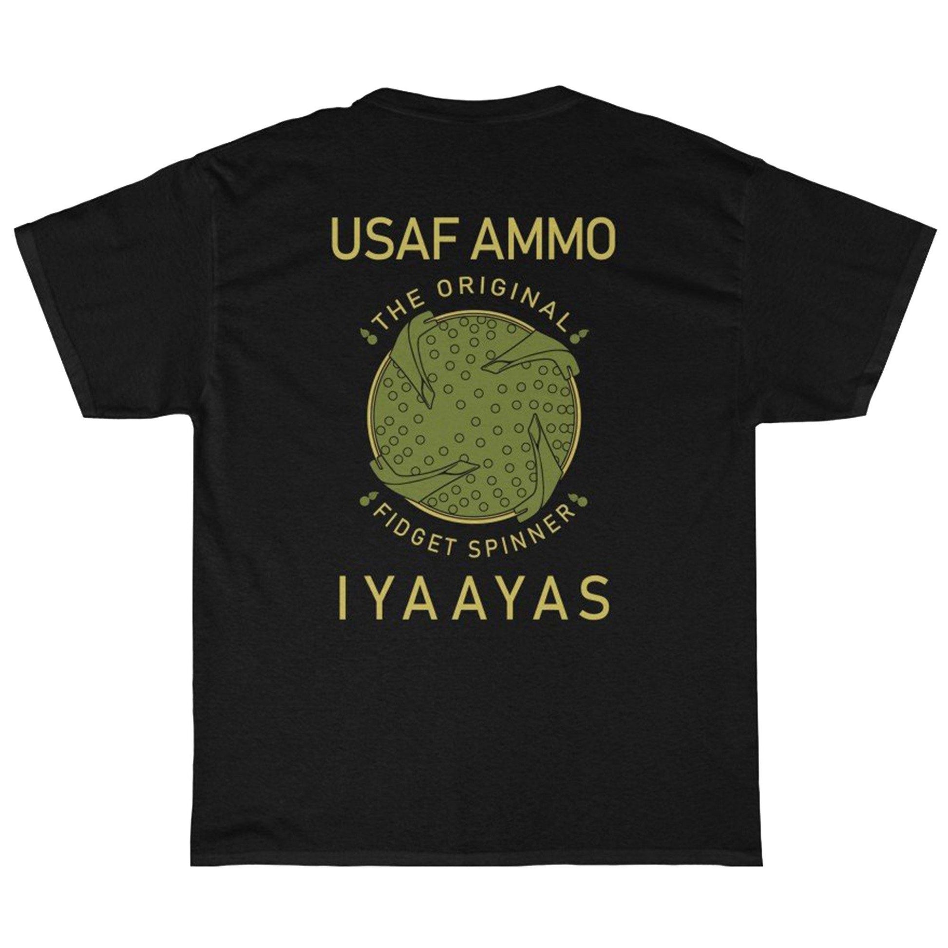 USAF AMMO BLU-26 Original Fidget Spinner Unisex Gift T-Shirt - AMMO Pisspot IYAAYAS Gear