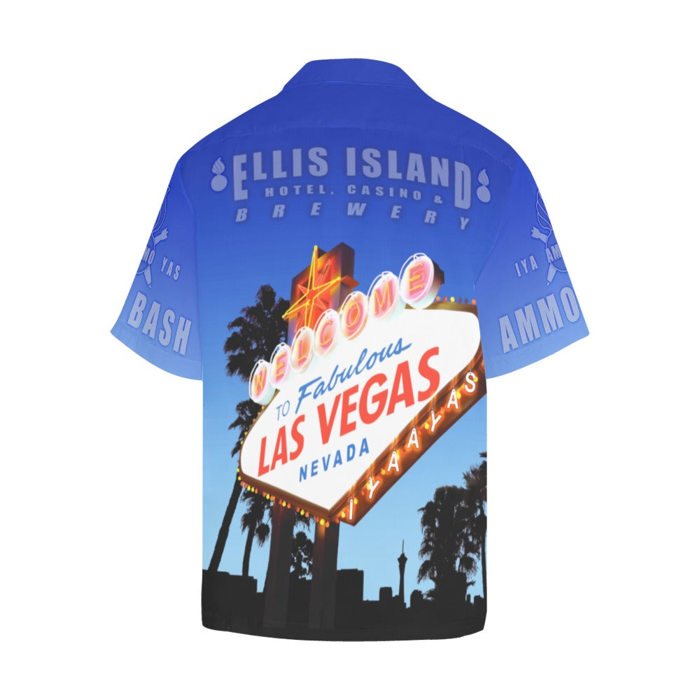 AMMO Bash 2023 Event Attendee Las Vegas Nevada Ellis Island Hotel Casino Brewery Mens No Pocket Version Event Hawaiian Shirt