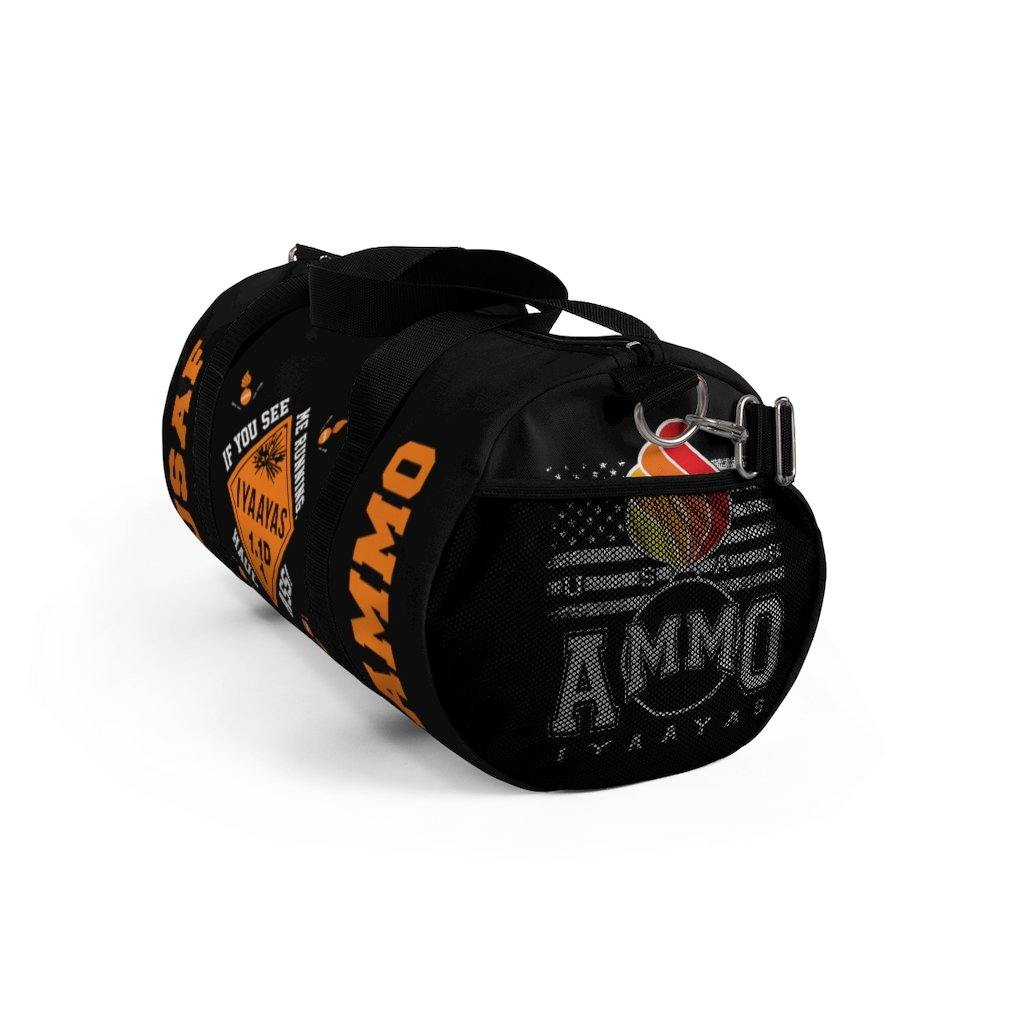 USAF AMMO Placard Pisspots American Flag IYAAYAS Munitions Heritage Duffel Bag - AMMO Pisspot IYAAYAS Gear