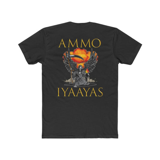 USAF AMMO IYAAYAS Grim Reaper Sickle Flaming Pisspot Explosion Munitions Heritage Men's Gift T-Shirt