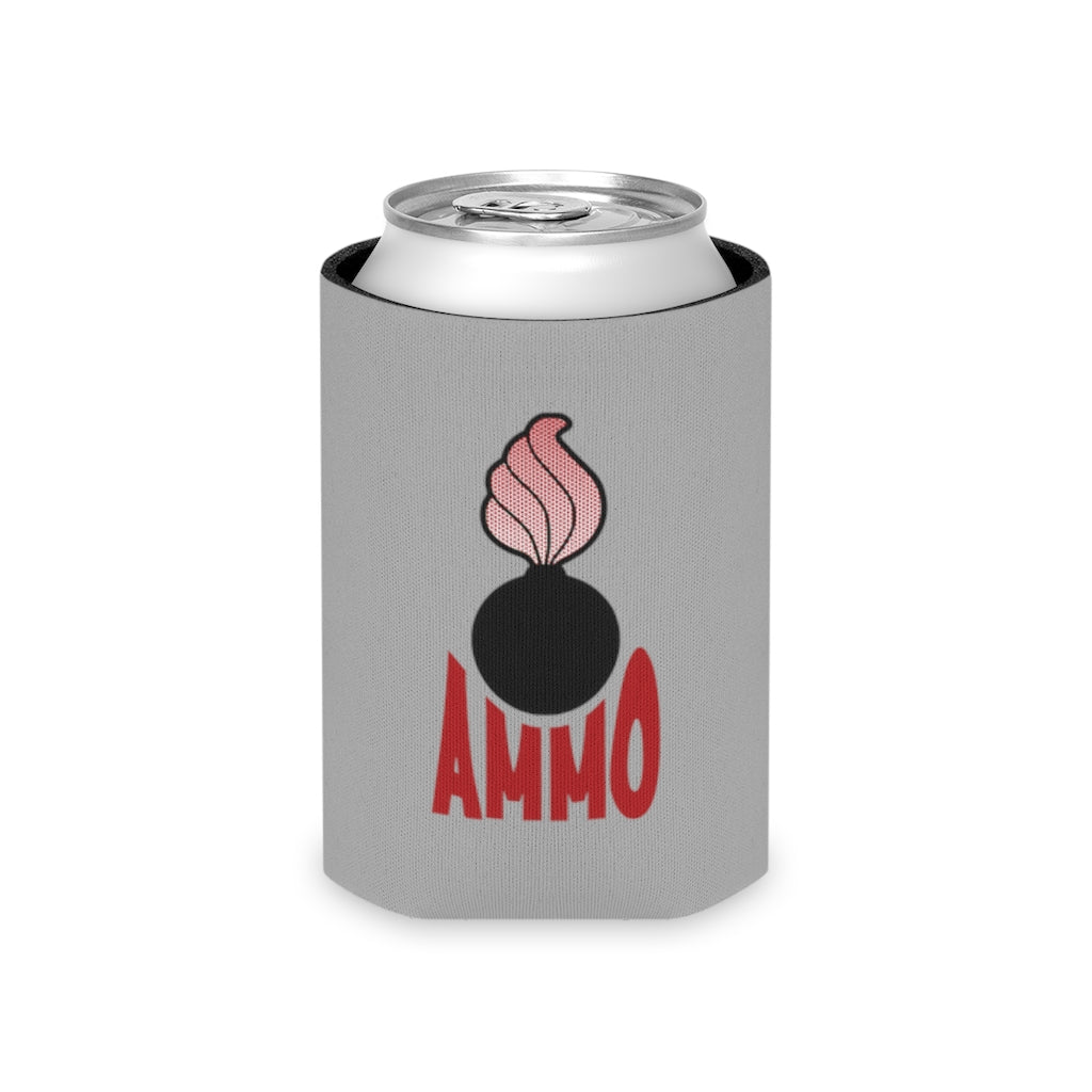 Old School AMMO Tech School Pisspot and Original Eagle Maintenance Badge Can Cooler