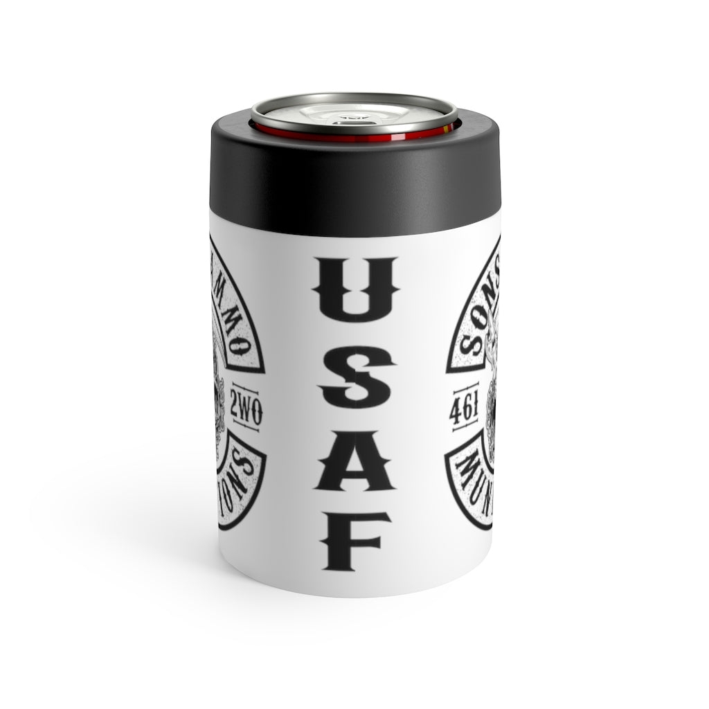 USAF AMMO Sons of AMMO Grim Reaper 2W0 IYAAYAS Beer Can Holder and Cooler
