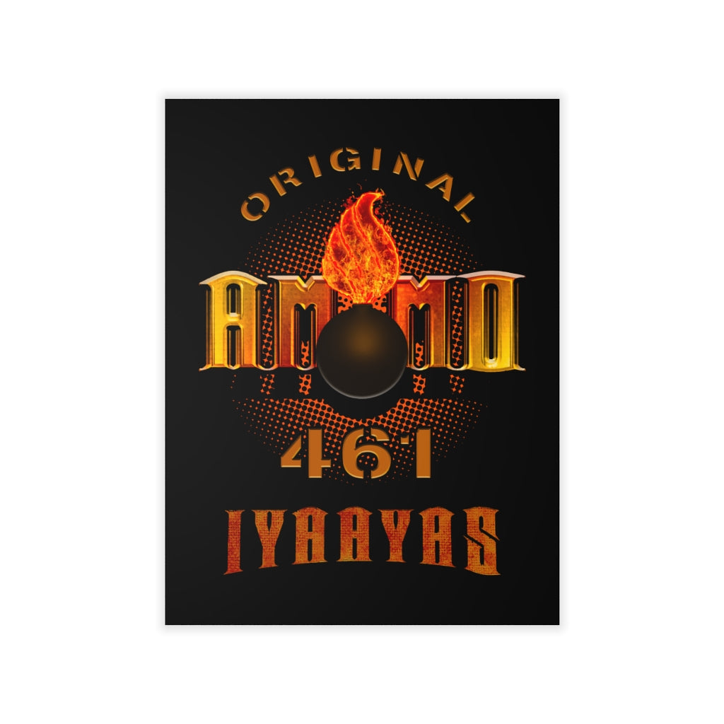 Original AMMO 461 Large Size Wall Decals and Stickers