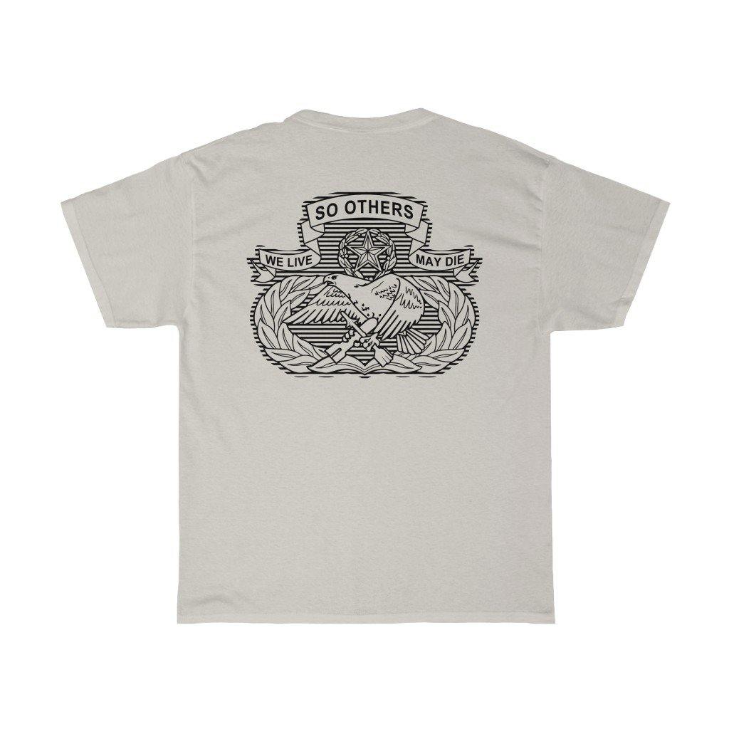 USAF AMMO Original Maintenance Occupational Badge Tech School Style Logo Munitions Heritage Light Gift T-Shirt - AMMO Pisspot IYAAYAS Gear