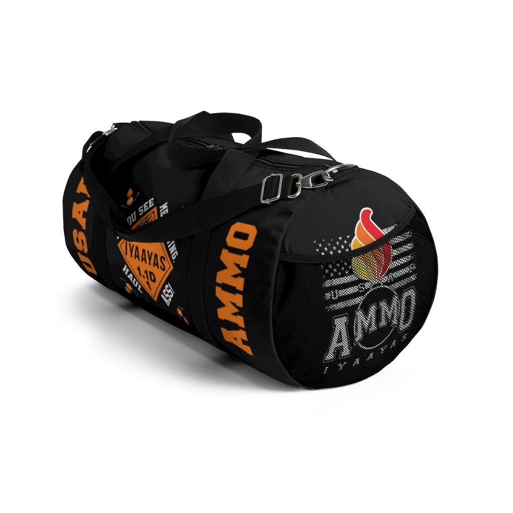 USAF AMMO Placard Pisspots American Flag IYAAYAS Munitions Heritage Duffel Bag - AMMO Pisspot IYAAYAS Gear