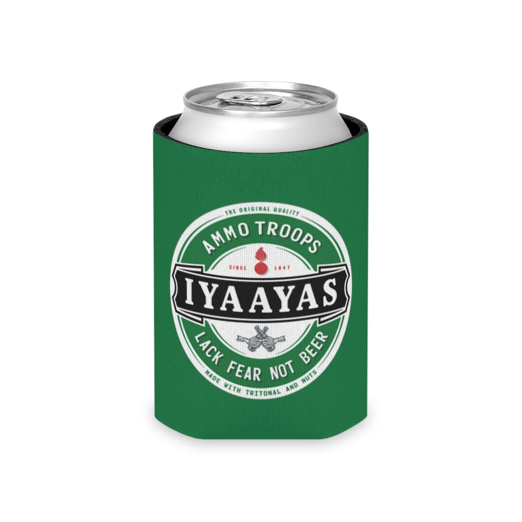 AMMO Troops Lack Fear Not Beer Famous Dutch Beer Logo Pisspot IYAAYAS Can Cooler