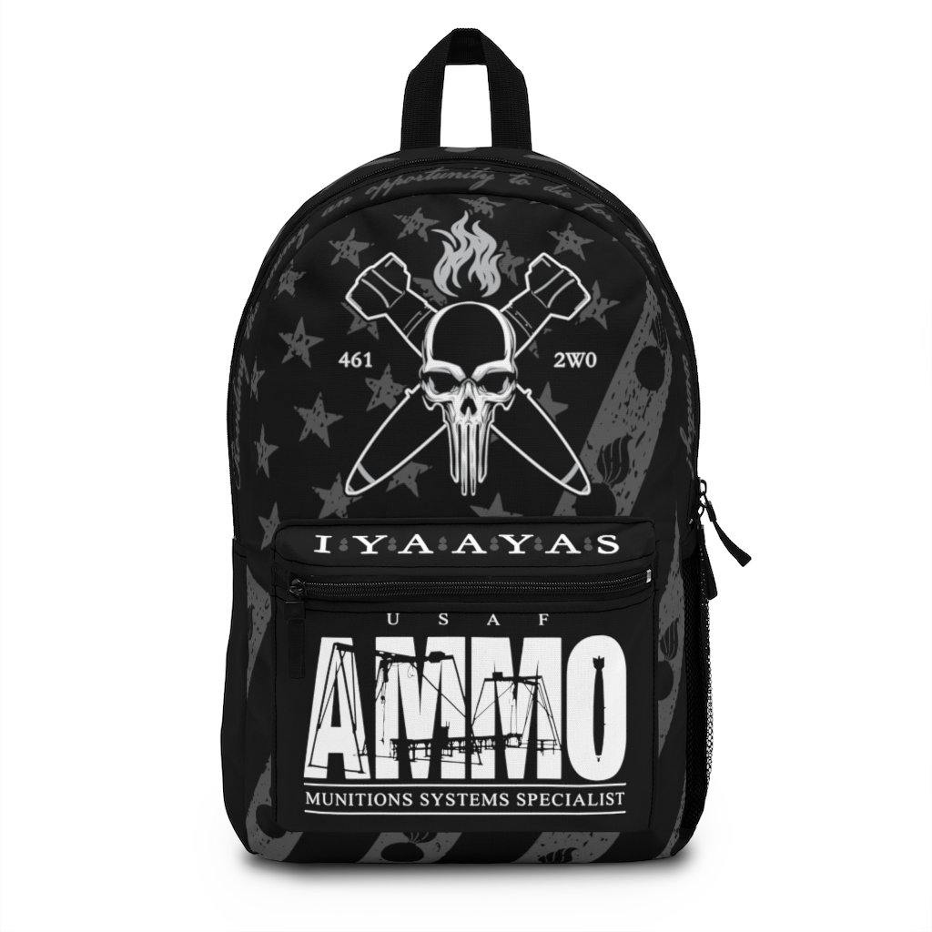 USAF AMMO IYAAYAS 461 2W0 Munitions Heritage Backpack - AMMO Pisspot IYAAYAS Gear