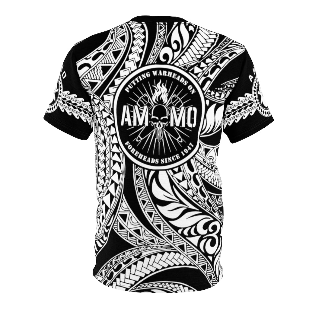 AMMO Hawaiian Pisspot Tribal Pattern Unisex AOP Cut & Sew T-Shirt