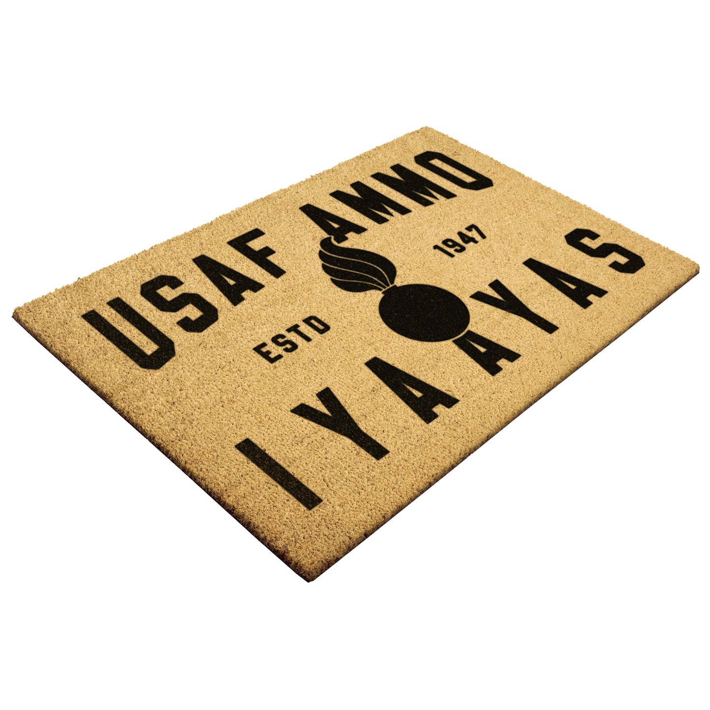 Basic USAF AMMO IYAAYAS Pisspot Outdoor Mat