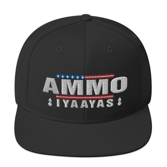 AMMO IYAAYAS Stars and Stripes Pisspots Patriotic Munitions Heritage Snapback Hat - AMMO Pisspot IYAAYAS Gear
