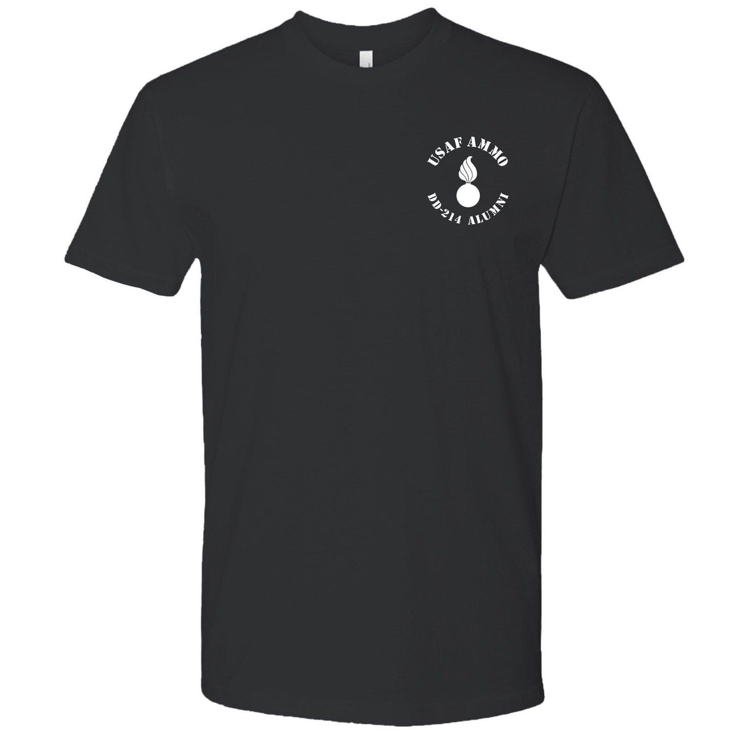 DD-214 Alumni USAF AMMO Veteran IYAAYAS Unisex Gift T-Shirt - AMMO Pisspot IYAAYAS Gear