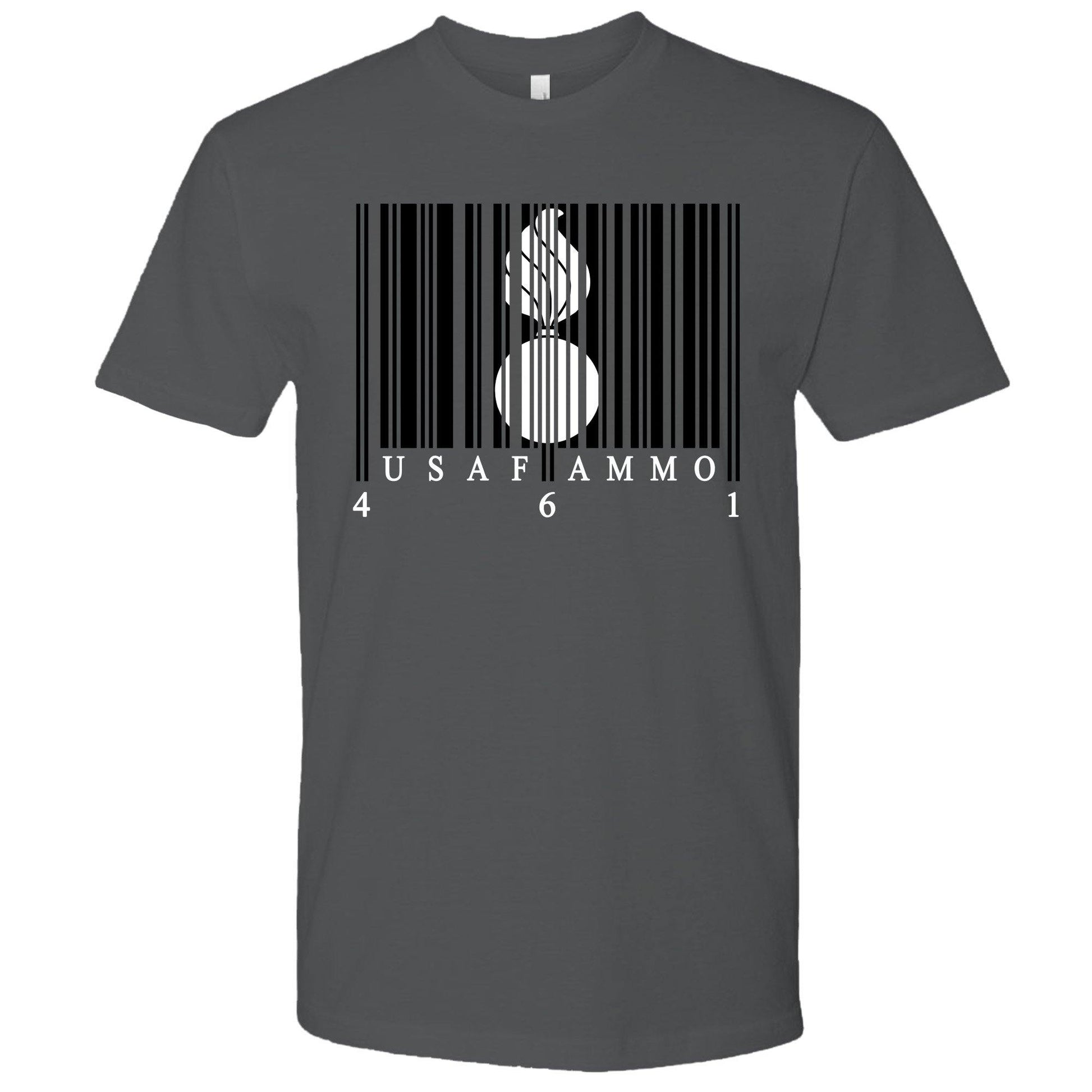 USAF AMMO 461 Bar Code Pisspot Gift T-Shirt - AMMO Pisspot IYAAYAS Gear