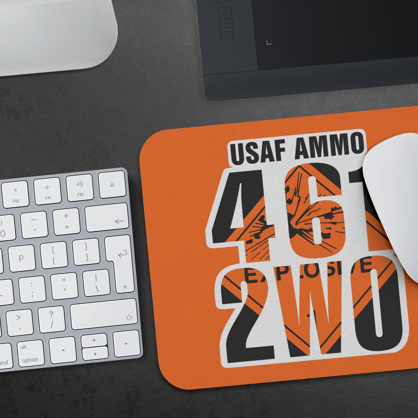USAF AMMO 461 2W0 Explosive Placard Mousepad