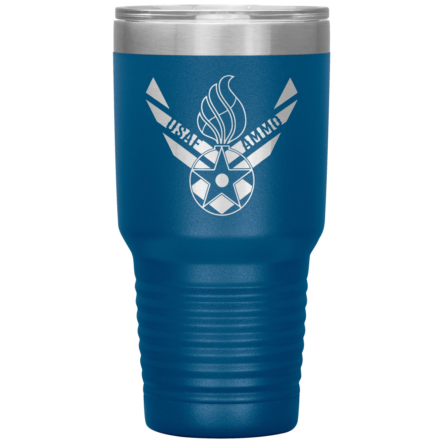 USAF AMMO AF Vector Logo Combined With Pisspot 30oz Tumbler